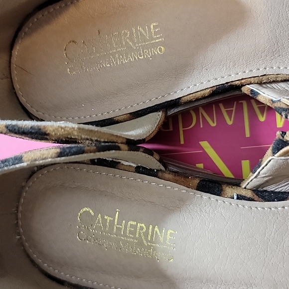 CATHERINE Catherine Malandrino Women Brown Flats US 6 - Picture 3 of 5